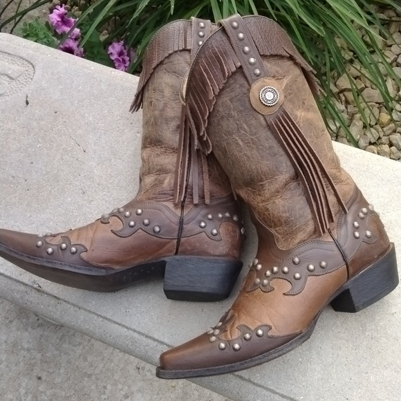 J.B. Dillon Goatskin Handcrafted Western Boots - Picture 9 of 16